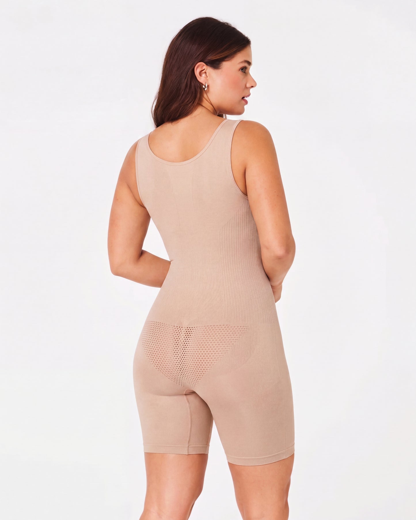 Mid-Thigh Open-Bust Bodysuit